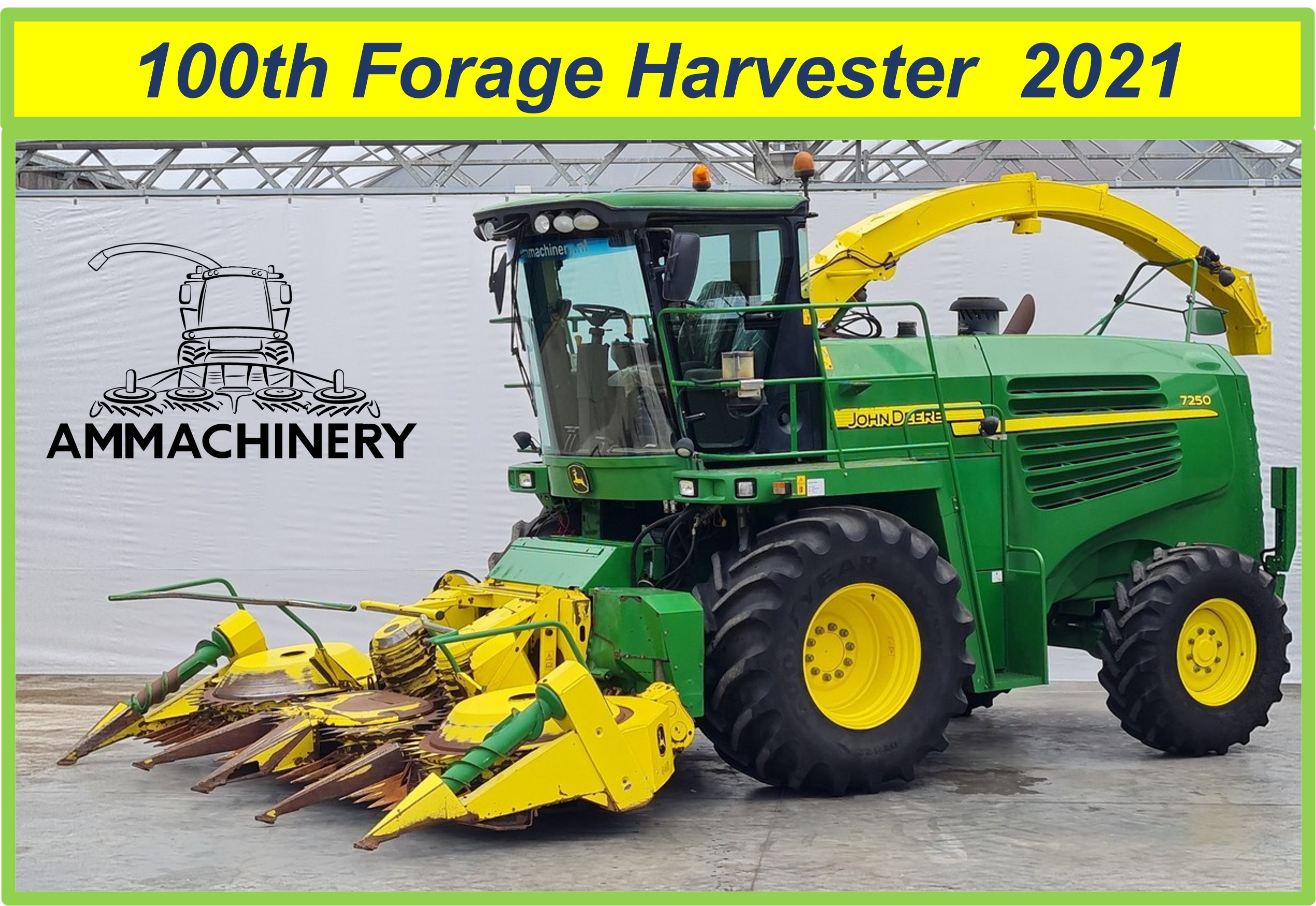 100 forage harvesters sold!!!